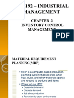 Chapter 4 - Inventory - MRP