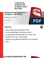 La Nueva Generación de Motores A Gas Natural de Emisiones Cercanas A Cero - CWI "ISL G Near Zero"