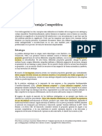 Estrategia y Ventaja Competitiva