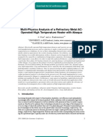 Multi-Physics Analysis of A Refractory Metal AC-Operated High Temperature Heater With Abaqus