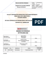 OP-PR-0292-018 Manejo de Residuo (Rev.0)