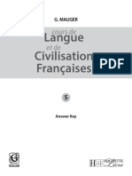 Civilisation Francaises 5 Answer Key