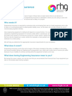 Engineering Insurance and Inspection Info Sheet