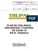 2021 11 - Tp-Si03-S001 Plan de Vigilancia Prevención y Control de Covid-19 en El Trabajo