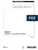 NE5205: A Cascadable Amplifier: Integrated Circuits