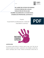 Taller de prevención de violencia de género