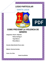 Como Prevenir La Violencia de Genero