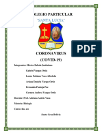 Colegio Santa Lucía: Coronavirus (COVID-19