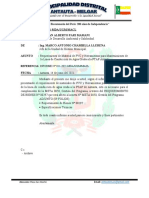 Informe 012-2021-Requerimiento de Material y Herramientas para Linea de Conducción Agua Cruda