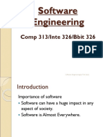 Introduction To Software Engineering