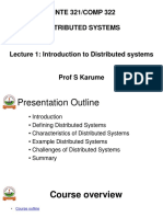 Introduction To Distributed Systems