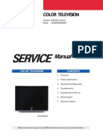 TV Service Manual for CS29Z45Z39XNWT