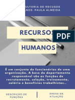 Consultoria de Recusos Humanos. Paula Almeida
