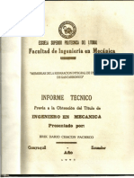 Informe Tecnico: Presentad Por