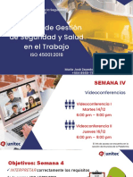 Fundamentos de ISO 45001 Semana IV