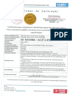 Certificado Fixturlaser #64865