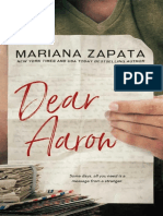 Dear Aaron (Livro Unico) - Mariana Zapata