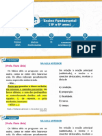 Flávia Lêda Língua Portuguesa 11 28/05/2020: Subordinadas Adverbiais (Revisão)