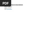 COURS_METHODOLOGIE DE RECHERCHE