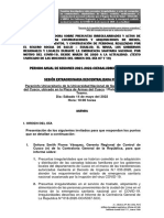 AGENDA -SESIÓN EXTRAORDINARIA DESCENTRALIZADA Nº 05-SABADO 14MAY