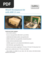 Download WinCE Development Kit With Arm11 by Paras Jain SN58309265 doc pdf