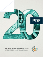 Monitoring Report 2020: European Declaration On Paper Recycling 2016-2020