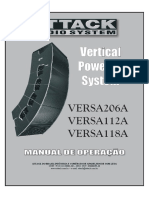 Sistemas verticais ATTACK: VERSA206A, VERSA112A e VERSA118A