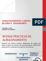 Almacenamiento, Cadena de Frio, Transporte 1