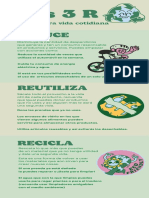 Infografía Sobre El Cuidado Del Medio Ambiente Ilustrada Verde