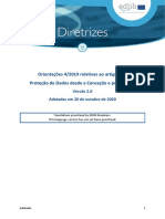 EDPB Guidelines 20201020 Art25DataProtectionbyDesignbyDefault V2.0 PT
