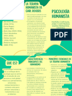 Folleto Humanismo Psicología