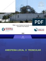 Anestesia Local e Troncular 2020