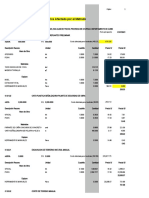 Analisis Costos Unitarios Afectados Por El Metrado