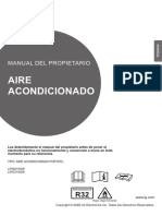 COV34636825 Owners Manual Non WiFi Rev.0 v0 Spanish