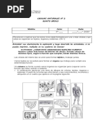 5° Básico Ciencias Naturales GUÍA #2