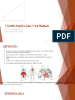 TEP: Diagnóstico y tratamiento