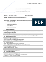 Cuestionario de evaluación final módulo I