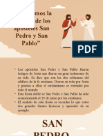 Conocemos La Historia de San Pedro y San Pablo