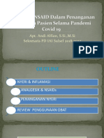 Materi Narsum 1 NSAID Dalam Masa Pandemi C19