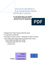 NVD-Gangguan Elektrolit, Cairan Dan Asam Basa Pada Penyakit Ginjal