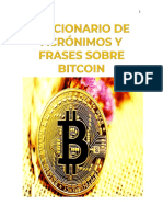 Diccionario de Acrónimos y Frases Sobre Bitcoin