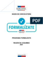 Bases FORMALIZATE Coquimbo 2021 V°B°