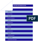 A-Level Pure Math Further Differentiation - Calculus