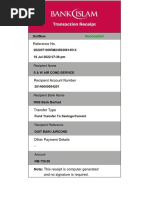 Transaction Receipt