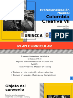Colombia Creativa VII - Información Preliminar