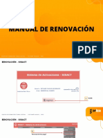 Manual de Renovación