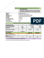 7.4.21 Reajuste de Precios Calculados Del Contrato Principal