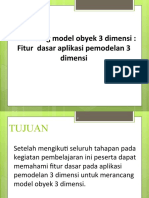 Konsep Pemodelan 3 Dimensi