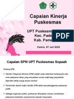 Presentasi Evaluasi Capaian PKP Bulan 6 2022