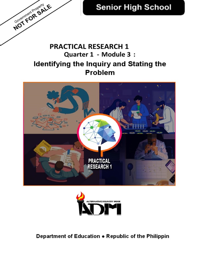 Identifying The Inquiry and Stating The Problem | PDF | Question | Teachers
